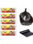 Ögem Büyük Boy Çöp Poşeti 65X80 cm 50 Lt 10'lu Rulo 5 Paket Siyah 1