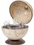 Zoffoli Giove Antik Beyaz Masaüstü Atlas Küre Bar Ahşap Dekoratif Mini Bar ve Içki Dolabı 40 cm 2