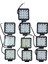16 LED Çalışma Lambası Beyaz Off Road Kalın Kasa 35 mm 10 Adet Fiyatıdır 2