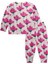 Desenli Pijama Takım 2-10 Yaş Lale Desen 2