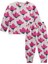 Desenli Pijama Takım 2-10 Yaş Lale Desen 1