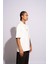Erkek Oversize T-Shirt Ra Beyaz 3