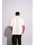 Erkek Oversize T-Shirt Ra Beyaz 2
