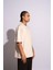 Erkek Oversize T-Shirt Mantar Bej 2
