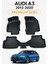 Audi Q3 2018+ 3D Havuzlu Oto Paspas – Kauçuk, Koku Yapmaz, Kaymaz Taban, Araca Özel 3
