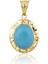 Mavi Opal Taşlı Greek Charm 1