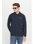Pamuklu Standart Fit Normal Kesim Polo Yaka Sweatshirt 1