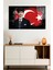 Türk Bayrağı ve Mustafa Kemal Atatürk Portresi Cam Tablo, Darbelere Dayanıklı Kırılmaz Cam Hediyelik 1