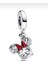 Taşlı Minnie Mouse Charm 1