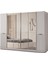 Kansas 6 Kapaklı Gardırop %100 Mdf 1