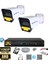 2 Kameralı Set - 320 GB Hdd, 9 LED Gece Görüşlü Full Hd Güvenlik Kamerası Sistemi 1