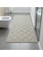 Pamuklu Kaymaz Taban Dikdörtgen Banyo Paspası 80X150 Cm, Pamuk Dokuma Banyo Halısı 2