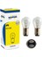 12V 93 21W Tek Filamentli Sinyal ve Stop Ampulü 10 Adet 1