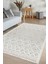 Dijital Baskı Kaymaz Yıkanabilir Gri Krem Salon Halısı Mutfak Halısı Yolluk DC-7327 1