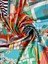 Scarf Turquaz Kareli Fular 70*70 cm 2