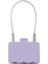 Şifreli Valiz Kilidi - Seyahat Bavul Kilidi - Çanta Kilidi - Asma Kilit - Şifreli Seyahat Kilidi - Lila - 1