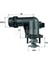 Termostat Komple 105C Bmw E46-316İ-318İ 105C Gnzrz 1
