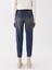 Lcw Vision Indigo Mom Fit Kadın Jean Pantolon 5