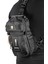 Çokgözlü Imperteks Kumaş Günlük Sırt Çapraz Göğüs El ve Omuz Çantası Unisex Siyah Sarı Body Bag 912 2