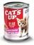 Cats Up Yaş Yavru Kedi Maması Tavuklu 415GR 24LÜ 2