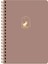 Keskin 17*24 Spiralli Akademik Ajanda - Mocha 1