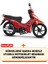 Kuba Ege 100 Pro Branda Siyah Kırmızı-Dikişli Reflektörlü Motosiket Brandası Motor Örtüsü Çadır Su Geçirmez Motosiklet Kılıfı Motor Brandası 2