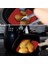OMB Store Renkli Isıya Dayanıklı Yıkanılabilir Silikon Fırın Ve Airfryer Kare Pişirme Matı 21,5 Cm 7