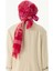 Faylinn Sarmaşık Desen Fuşya Pamuklu Şal 4