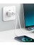 Qbic Pd 30WATT Gan Hızlı Şarj Aleti, A + C Girişli, Beyaz 2