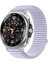 Galaxy Watch 8 40MM / Watch 8 44MM / Watch 8 Classic 46MM Uyumlu Bakla Desen Hasır Kumaş Kordon Kayış 1