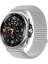 Galaxy Watch 8 40MM / Watch 8 44MM / Watch 8 Classic 46MM Uyumlu Bakla Desen Hasır Kumaş Kordon Kayış 1
