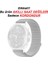 Galaxy Watch 8 40MM / Watch 8 44MM / Watch 8 Classic 46MM Uyumlu Bakla Desen Hasır Kumaş Kordon Kayış 2