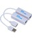 USB 2.0 To RJ45 Cat5 Cat6 Extender 200M Ye Kadar RJ45 ile USB Uzatma 3