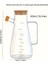 2'li Bambu Kapaklı Ahşap Standlı Camlı Yağdanlık & Sirkelik & Zeytinyağı Şisesi 900 ml 3lü Set 4