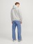 Jack Jones Erkek Gri Kapüşonlu Sweatshirt 12262428 4