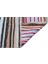 Ikat Kahverengi Ikat Ipek Modern Desenli Yün Hav Toz Vermez Leke Tutmayan Salon Yolluk Mutfak El Dokuma Halı 2