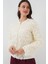 0719 Güllü Ceket - Ekru 8
