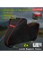 Rks Newlight Pro Arka Çanta Uyumlu Branda Siyah Kırmızı-Dikişli Reflektörlü Motosiket Brandası Motor Örtüsü Çadır Su Geçirmez Motosiklet Kılıfı Motor Brandası 5