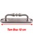 Metal Kapı Çekme Kolu 12 cm Tutamağı Kulp Saclı Kulpları Dolap Mobilya Dolap Çekmece Saten 5
