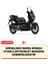 Reflektörlü Siyah Turuncu Dikişli Yamaha X-Max 125 Iron Max Pro Branda Motosiket Brandası Motor Örtüsü Çadır Su Geçirmez Motosiklet Kılıfı Motor Brandası 2