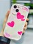 Aksesuar Iphone 15 ile Uyumlu Smile Kalp Baskı Desenli Silikon Kılıf 1