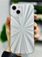 Aksesuar Iphone 13-14 - 15 ile Uyumlu Gümüş Prizma Model Silikon Kılıf 2