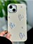 Aksesuar Iphone 14 Plus - 15 Plus Uyumlu Taş Kalp Tasarımlı Oyuncaklı Silikon Kılıf - Kremtaşkalp 2
