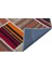 Iskece Bej Patchwork Yün Modern Desenli Yün Hav Toz Vermez Leke Tutmayan Salon Yolluk Mutfak El Dokuma Halı 2