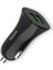 DLP3522N Çift Usb-A Portlu Araç Şarj Adaptörü, 5V 2.4A Çıkış, 12-24V Giriş, Kompakt Tasarım, Aşırı Isınma ve Şarj Korumalı, Siyah 1