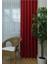 Depo Home Taç Kırmızı Düz Renk Pileli Fon Perde 1/2 5 Normal (Orta) Pile Tek Kanat TACPTKFONPERDE002, Kırmızı, 100 x 250 2