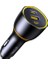 Superauto Araç Içi Şarjı, 3 Portlu Pd 170W Type-C To Type-C, Usb, Hızlı Şarj Çakmaklık Adaptörü, Siyah 2