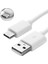 Hızlı Şarj Kablosu USB - Type-C Kablosu, Xiaomi, , Note 10. Note 11, Note 12, S10, Pixel 4, iPad Pro, Switch ve Daha Fazlası Için USB C Tipi Kablosu 1 Metre 2
