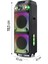 Büyük Boy Bluetooth Hoparlör Speaker 12"x2 100W Woofer 2 Mikrofon Hoparlör 9000MAH Baloncuklu Ledli 2