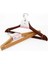Ahşap Görünümlü Plastik Elbise Askısı 3 Lü -AK439 1